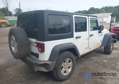2017 Jeep Wrangler Unlimited Sport 4X4 from USA, damaged, VIN 1C4HJWDG6HL601529